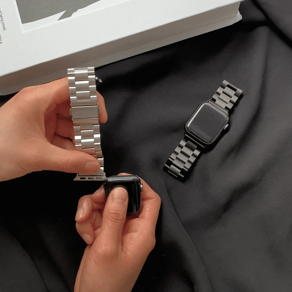 Pulseira A&ccedil;o Inoxid&aacute;vel Apple Watch - Compatibilidade e Ajuste