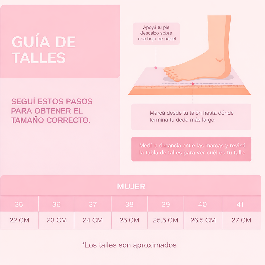 GUIA DE TALLES