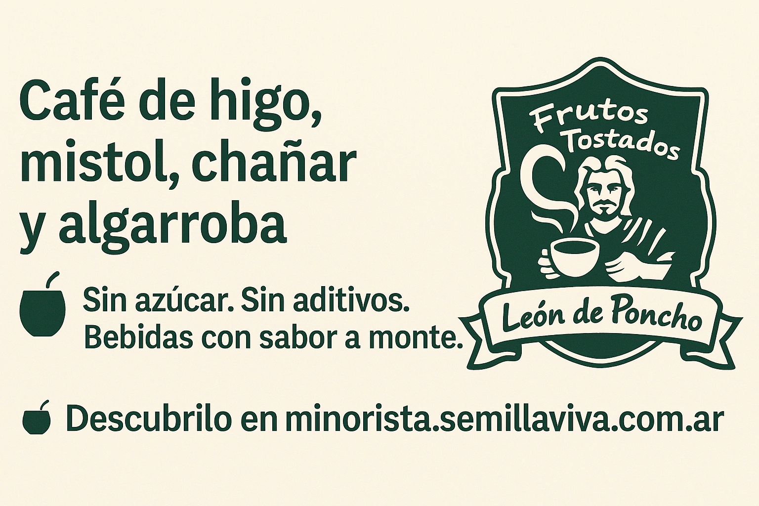 Banner de la categoría Infusiones Naturales León de Poncho 