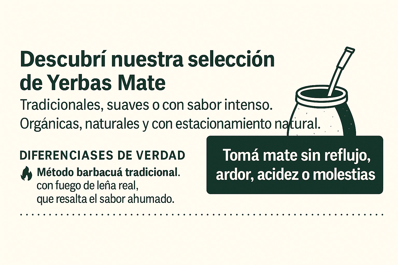 Banner de la categoría Nuestra Selección Especial de Yerbas