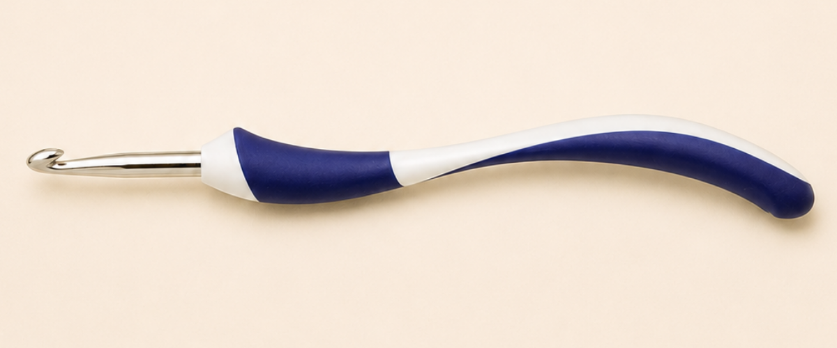 addiSwing Maxi | Ergonomic crochet hook made in Germany | Budetex
