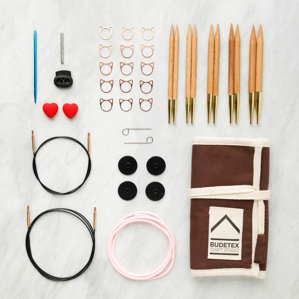 ORIGEN Set Budetex Craft Studio | Interchangeable circular needles