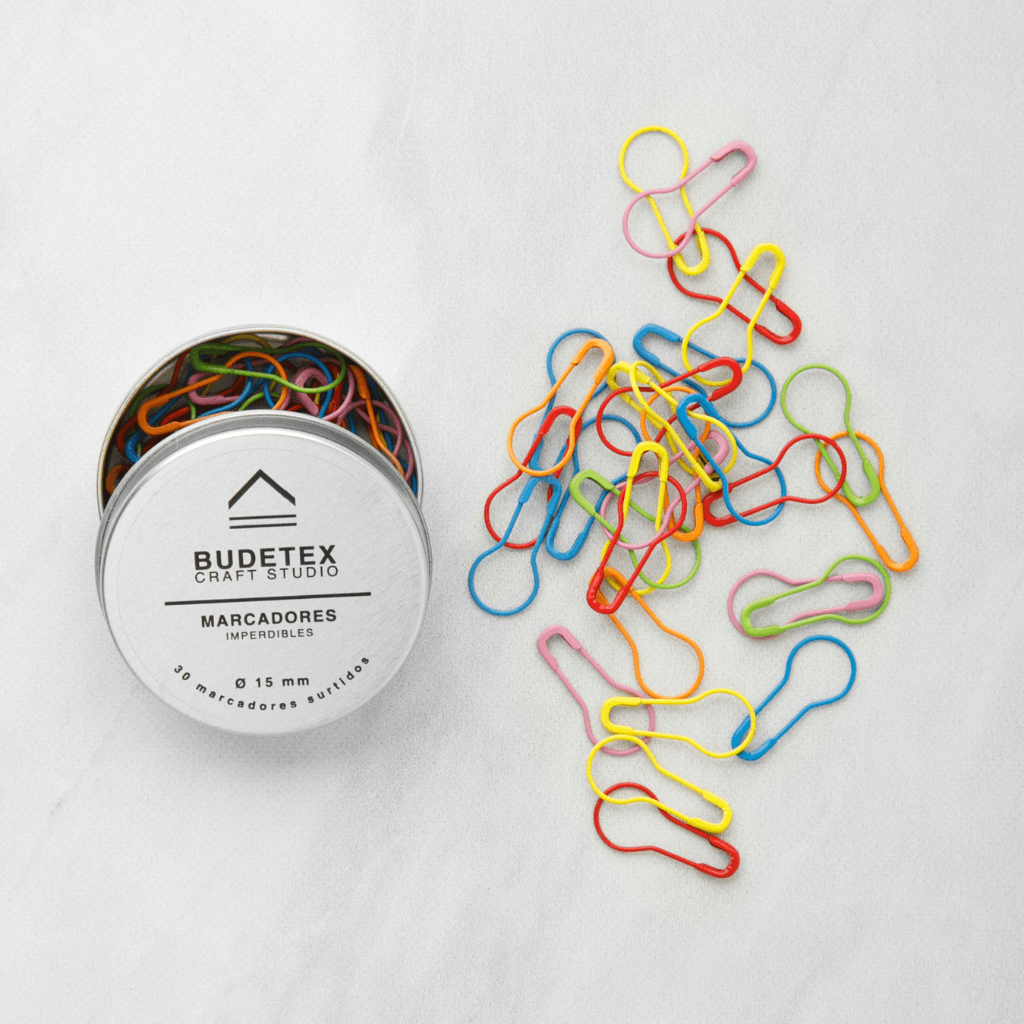 Assorted Safety Pin Stitch Markers | Budetex Craft Studio