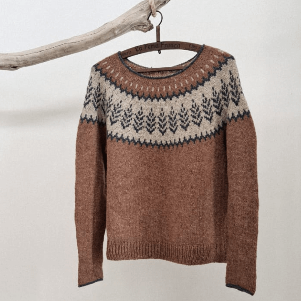 Soki | Merino sock yarn by Budetex | Design by Viviana Chaparro