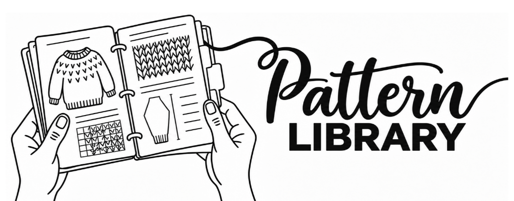 Budetex Pattern Library: independent knitting and crochet designs