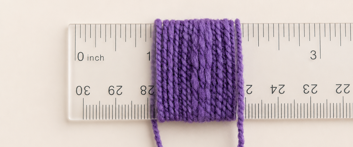 How to measure yarn WPI (wraps per inch) | Budetex