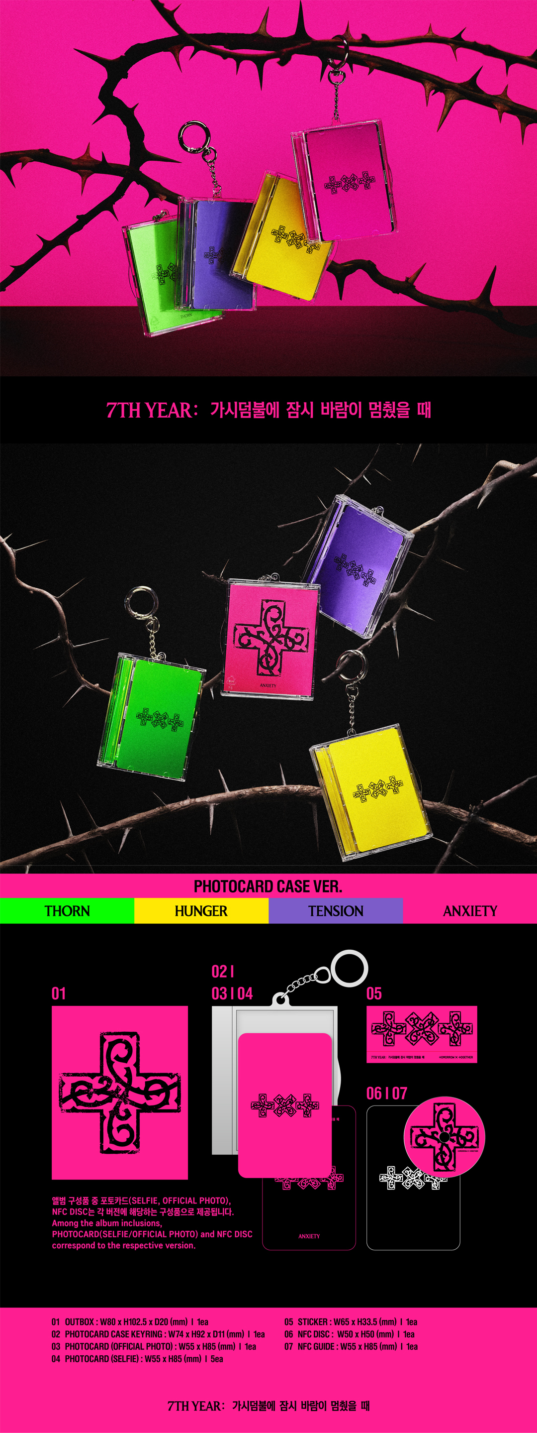 TXT - 7TH YEAR: WHEN THE WIND PAUSED AMONG THE THORNS — informação 4