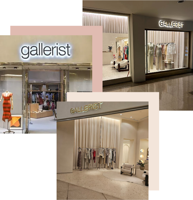 Lojas Gallerist onde você encontra a Nuó